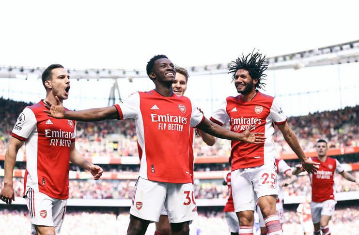 Arsenal vs Leeds The Gunners Semakin Dekati Chelsea - Eddie Nketiah (@if2is)