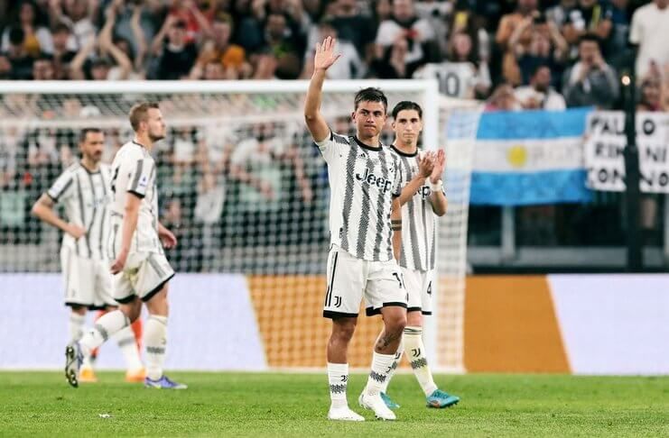 massimiliano allegri-Juventus vs Lazio Milinkovic-Savic Rusak Pesta Perpisahan Chiellini dan Paulo Dybala (@DeportesAlTacok)