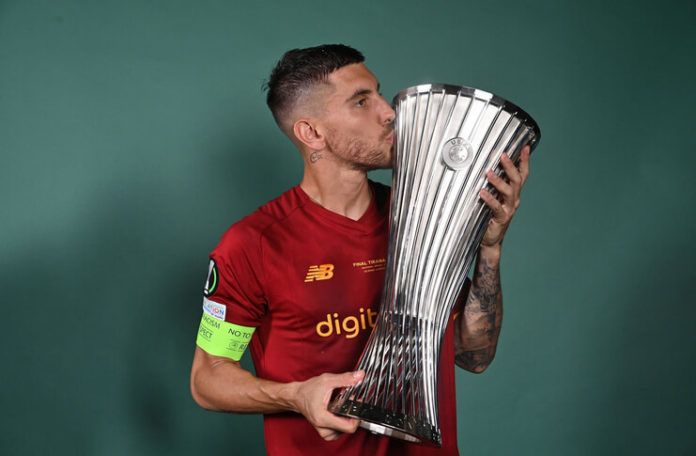Lorenzo Pellegrini Tak Menyangka Bisa Akhiri Puasa Gelar AS Roma (@iF2is)
