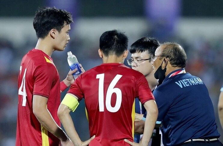 vietnam-Park Hang-seo bertekad menggagalkan misi timnas U-23 Filipina membuat kejutan pada matchday II.