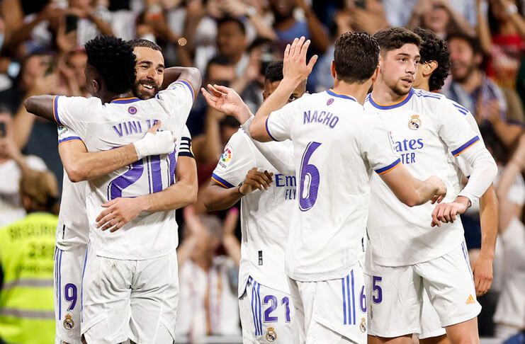 Real Madrid vs Levante Vinicius Hat-trick, Los Blancos Pesta 6 Gol (@realmadriden)