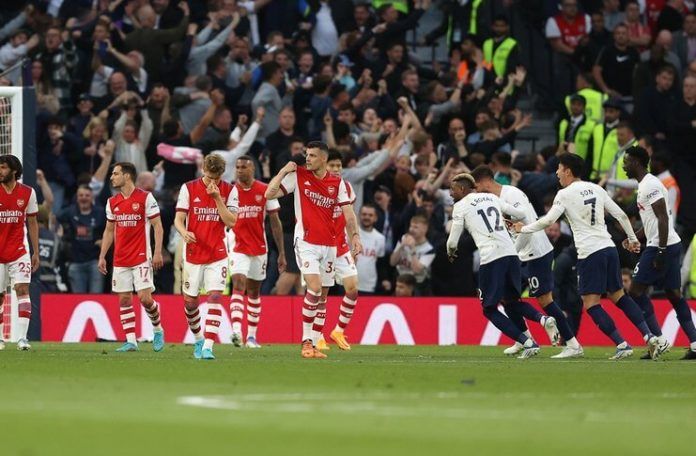 Tottenham vs Arsenal The Gunners Dipermalukan (@SpursOfficial)
