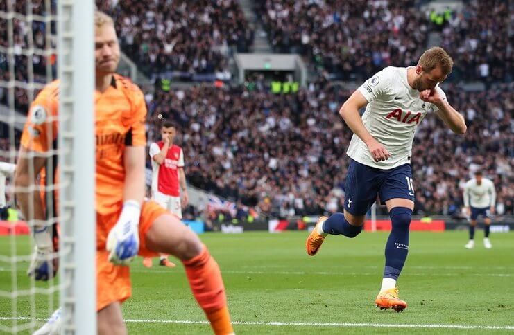 Tottenham vs Arsenal The Gunners Dipermalukan - Harry Kane (@SpursOfficial)