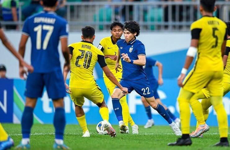 Benjamin Davis tampil impresif bersama timnas U-23 Thailand.