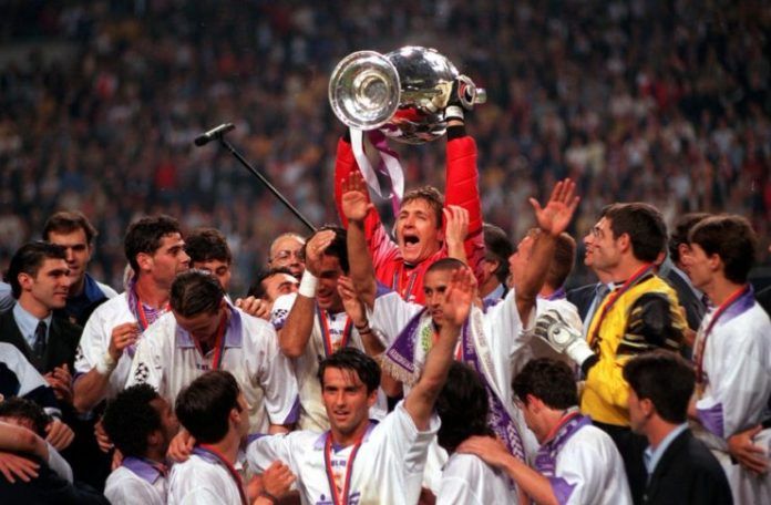 Bodo Illgner Real Madrid juara Liga Champions - Twitter @@ChampionsLeague