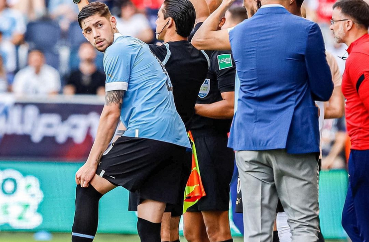 Fede Valverde - Timnas uruguay - Piala Dunia 2022 - @aufoficial