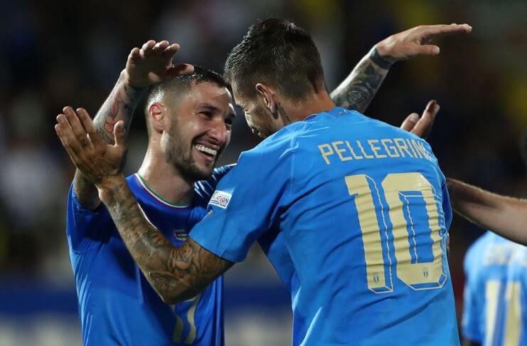 Italia vs Hungaria Barella dan Pellegrini Jadi Pembeda (@Azzurri_EN)
