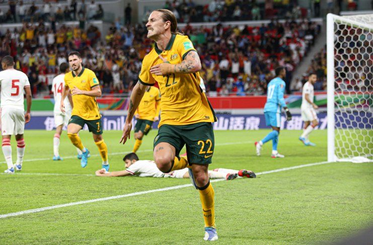 Kalahkan UEA, Australia Jaga Asa Lolos ke Piala Dunia 2022 2 (@Socceroos)