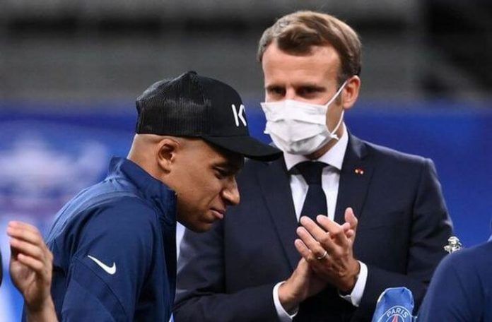 Presiden Prancis Saya Memang Sarankan Kylian Mbappe untuk Bertahan di PSG - Emmanuel Macron (@MirrorFootball)