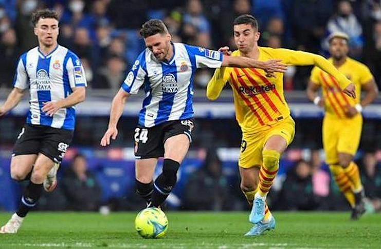 Sergi Gomez Espanyol vs Barcelona - AFP