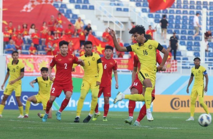 Timnas U-23 Malasia vs Timnas U-23 Vietnam, Piala Asia U-23 2022 - Twitter @FAM_Malaysia