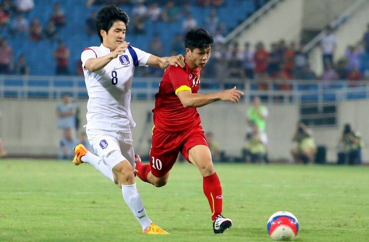 Timnas U-23 Vietnam sekali-kalinya menahan timnas U-23 Korsel pada 2015.