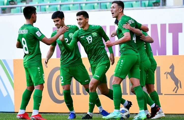 Turkmenistan jadi tim kejutan di perempat final Piala Asia U-23 2022.