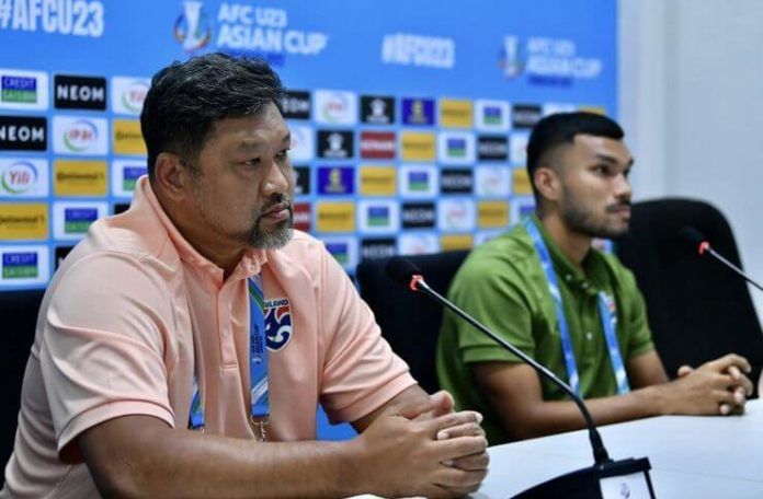Worrawoot Srimaka punya harapan besar timnas U-23 Thailand bisa lolos ke final Piala Asia U-23 2022.