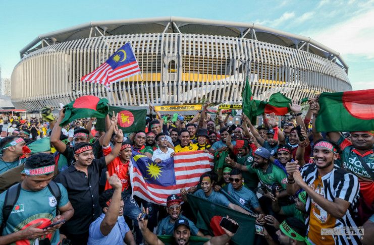 Suporter Timnas Malaysia Dituduh Diskriminasi dan Tindas Pendukung Bangladesh