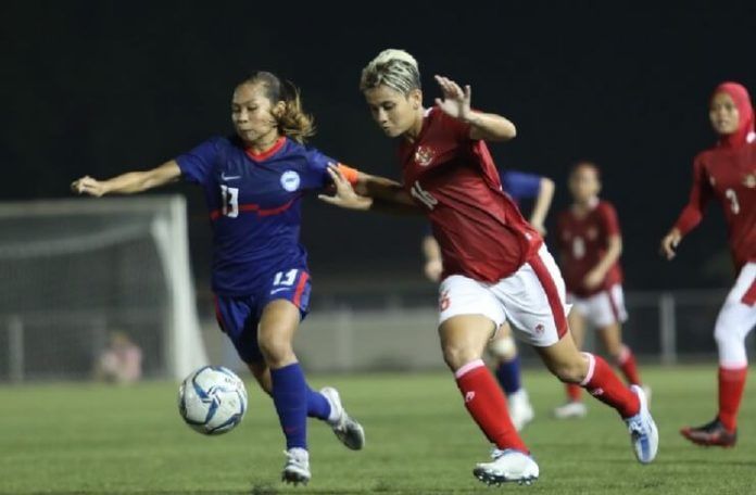 Dikalahkan Singapura, Timnas Indonesia Juru Kunci di Piala AFF Wanita - TImnas Putri Indonesia (@PSSI)
