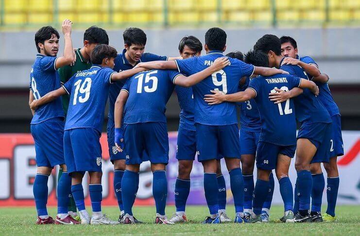 Kelemahan timnas U-19 Thailand langsung dikuliti Salvador Valero Garcia.
