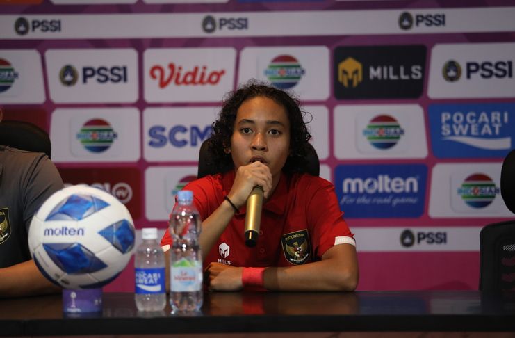 Nastasia Suci, kapten timnas U-18 putri Indonesia - PSSI