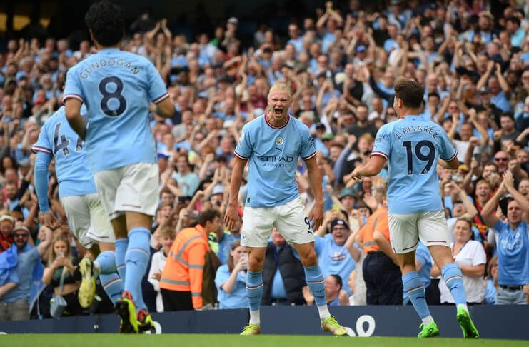 Erling Haaland Hat-trick, Man City Comeback Lawan Crystal Palace 2 (@iF2is)
