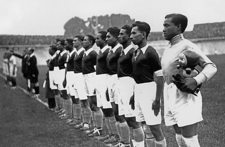 Hindia Belanda tercatat dalam fakta Piala Dunia sebagai satu-satunya tim yang sekali tampil dan gagal mencetak gol.