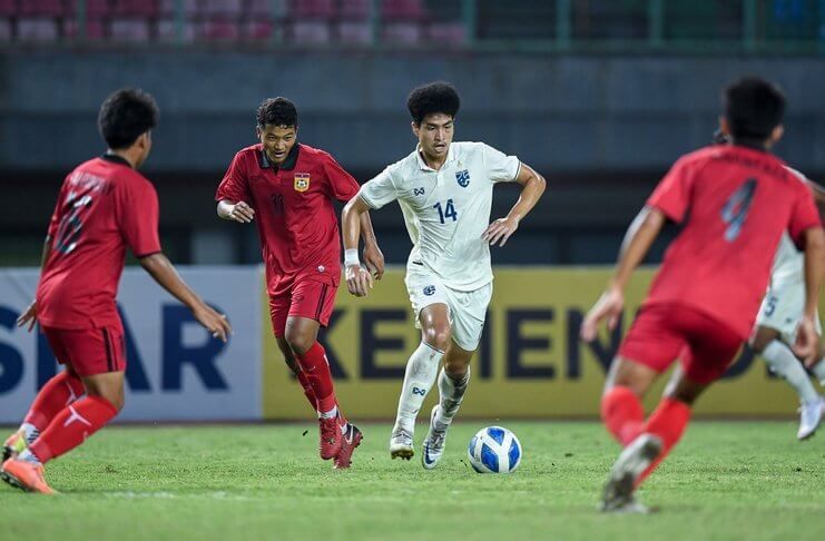 Aksi Seksan Ratree di Piala AFF U-19 2022 sebagai salah satu wakil Buriram United.
