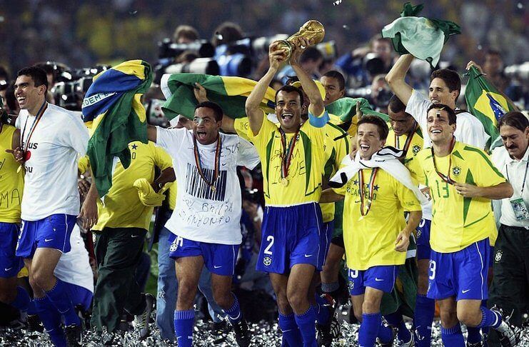 Cafu menorehkan catatan istimewa dalam fakta Piala Dunia saat membawa Brasil juara pada 2002.