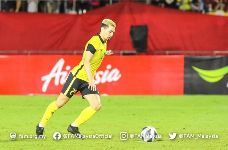 Declan Lambert Timnas Malaysia vs Timnas THailand, Piaal Raja - FAM