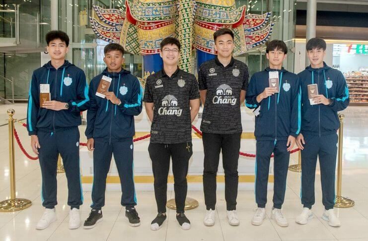Empat pemain muda Buriram United berangkat ke Jepang.