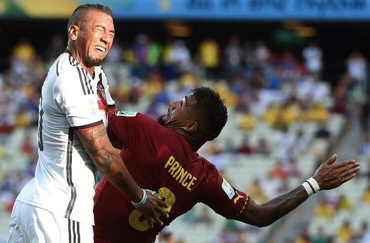 Kevin-Prince dan Jerome Boateng kembali bersua di Piala Dunia 2014.