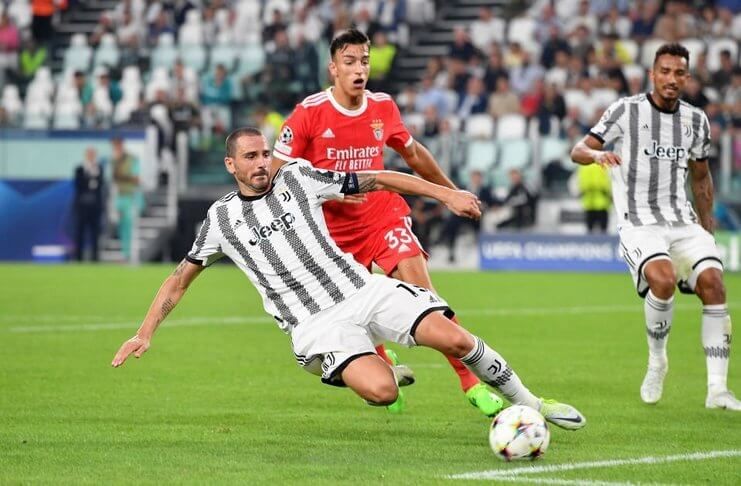 Leonardo Bonucci mengakui Juventus seperti kehilangan akal saat lawan Benfica.