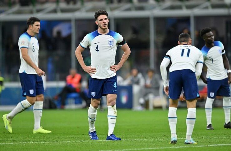 Roberto Mancini Sebut Inggris Punya Peluang untuk Bisa Juara Piala Dunia - Declan Rice (The Telegraph)