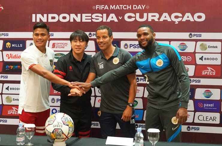 Timnas Indonesia vs Curacao, Fachrudin Aryanto, Shin Tae-yong, Remko Bicentini, Cuco Martina - PSSI