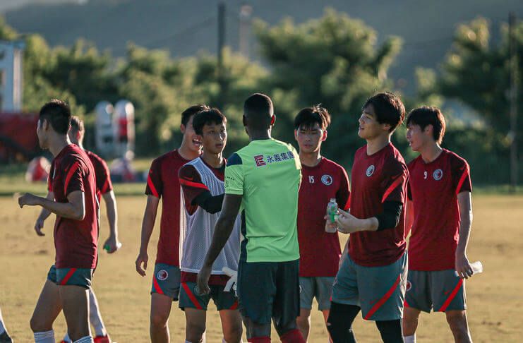 Timnas U-20 Hong Kong mempersiapkan diri di Chonburi sebelum terbang ke Indonesia.