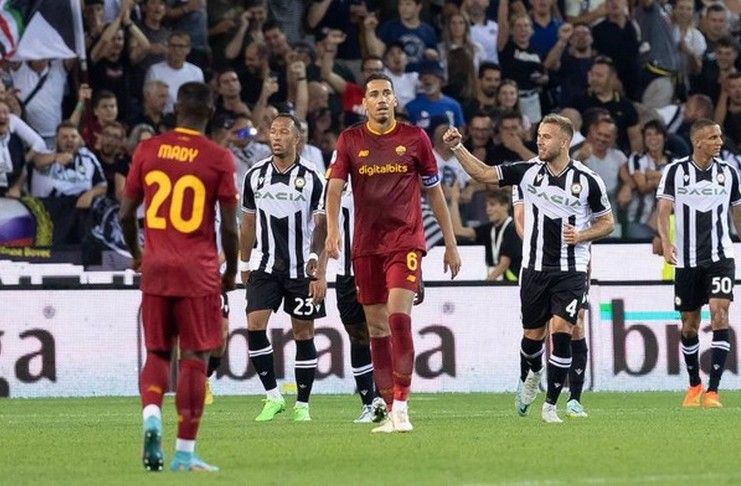 udinese vs as roma