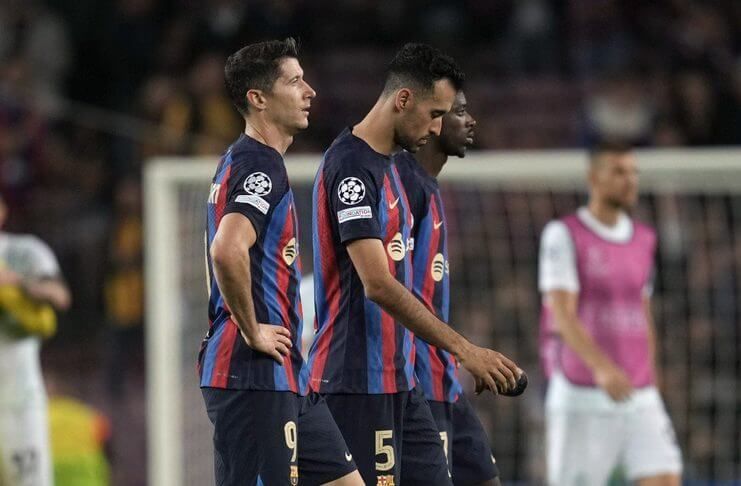 Barcelona Hampir Dipastikan Gagal Lolos Babak Grup, Xavi Hernandez (News18)
