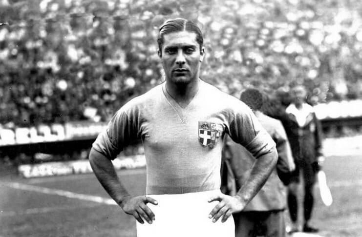 Giuseppe Meazza didapuk jadi pemain terbaik Piala Dunia 1934.