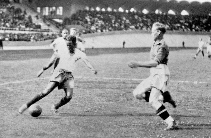 Leonidas ditahbiskan sebagai pemain terbaik pada Piala Dunia 1938.