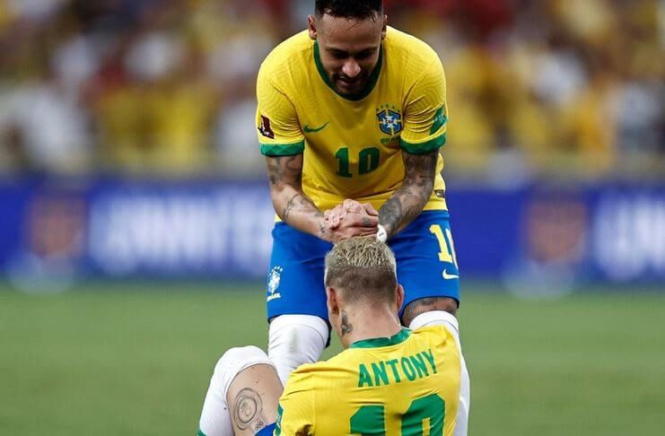 Neymar Minta Antony Terus Pertahankan Cara Bermainnya (Manchester Evening News)