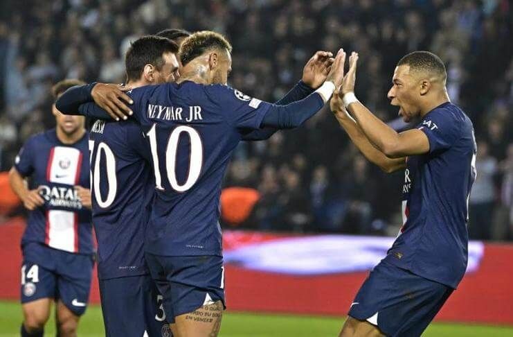 Trio Lionel Messi, Neymar, Kylian Mbappe Menggila, Paris Saint-Germain Bantai Maccabi Haifa 7-2 (L'Equipe)