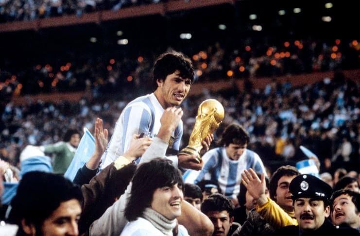 Argentina menjuarai Piala Dunia 1978.