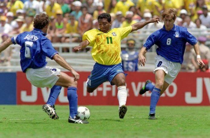 Brasil vs Italia di final Piala Dunia 1994.