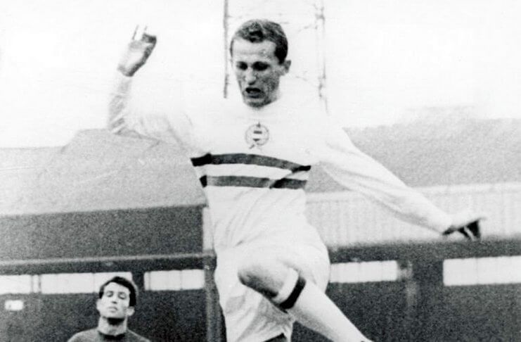 Florian Albert ditahbiskan sebagai pemain muda terbaik Piala Dunia 1962.