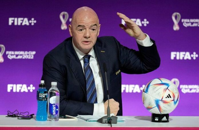 Gianni Infantino Piala Dunia Antarkub Sky Sports