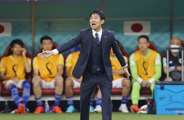 Hajime Moriyasu Sepak Bola Jepang Sudah Standar Dunia (Kyodo News)
