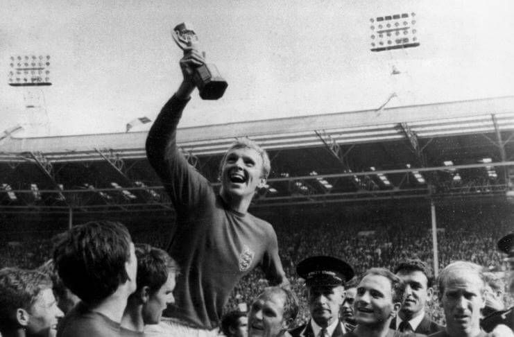 Inggris menjuarai Piala Dunia 1966.