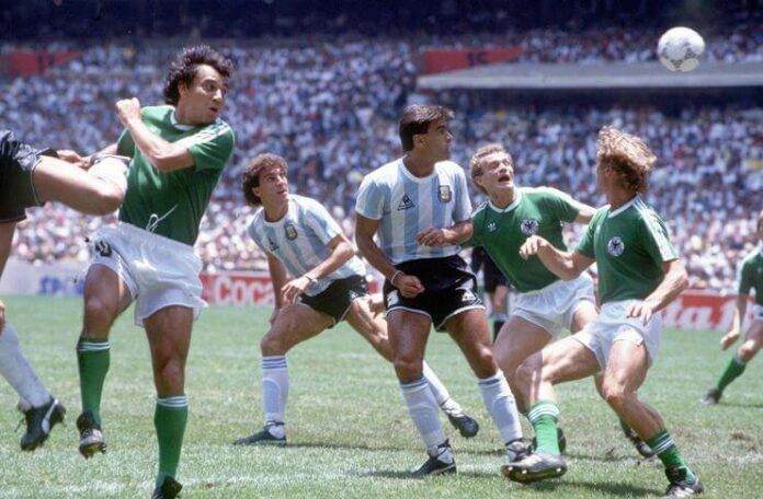 Jerman Barat dan Argentina bersua di final Piala Dunia 1986.
