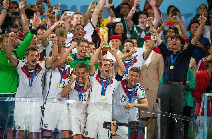 Jerman meraih gelar keempat di Piala Dunia 2014.
