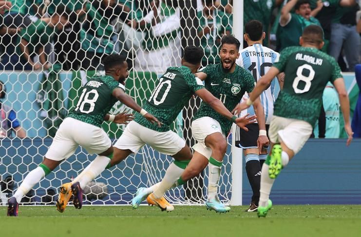 Kemenangan Arab Saudi atas Argentina di Piala Dunia 2022 dinyatakan sebagai kejutan terbesar oleh Gracenote.