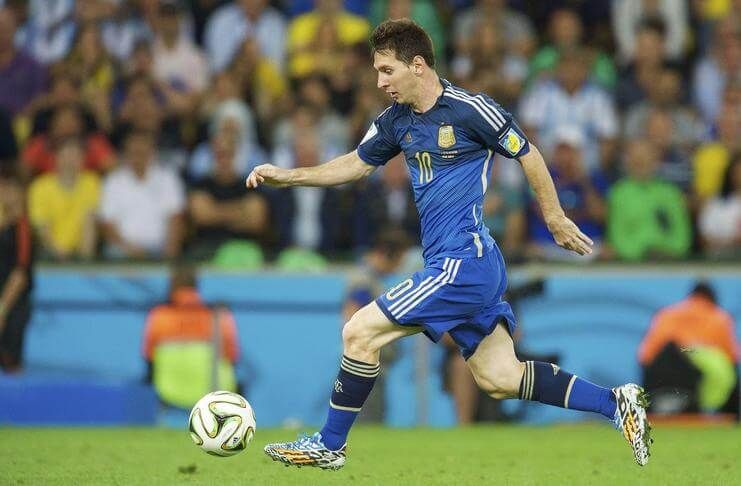 Lionel Messi jadi pemain terbaik Piala Dunia 2014.
