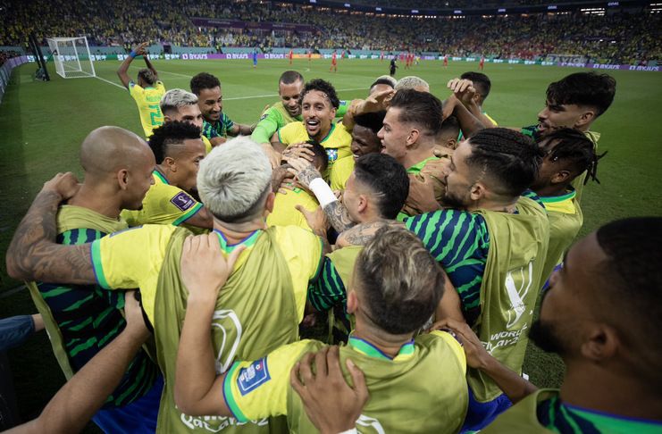 Lucas Paqueta - Brasil vs Swiss - Piala Dunia 2022 - @cbf_futebol